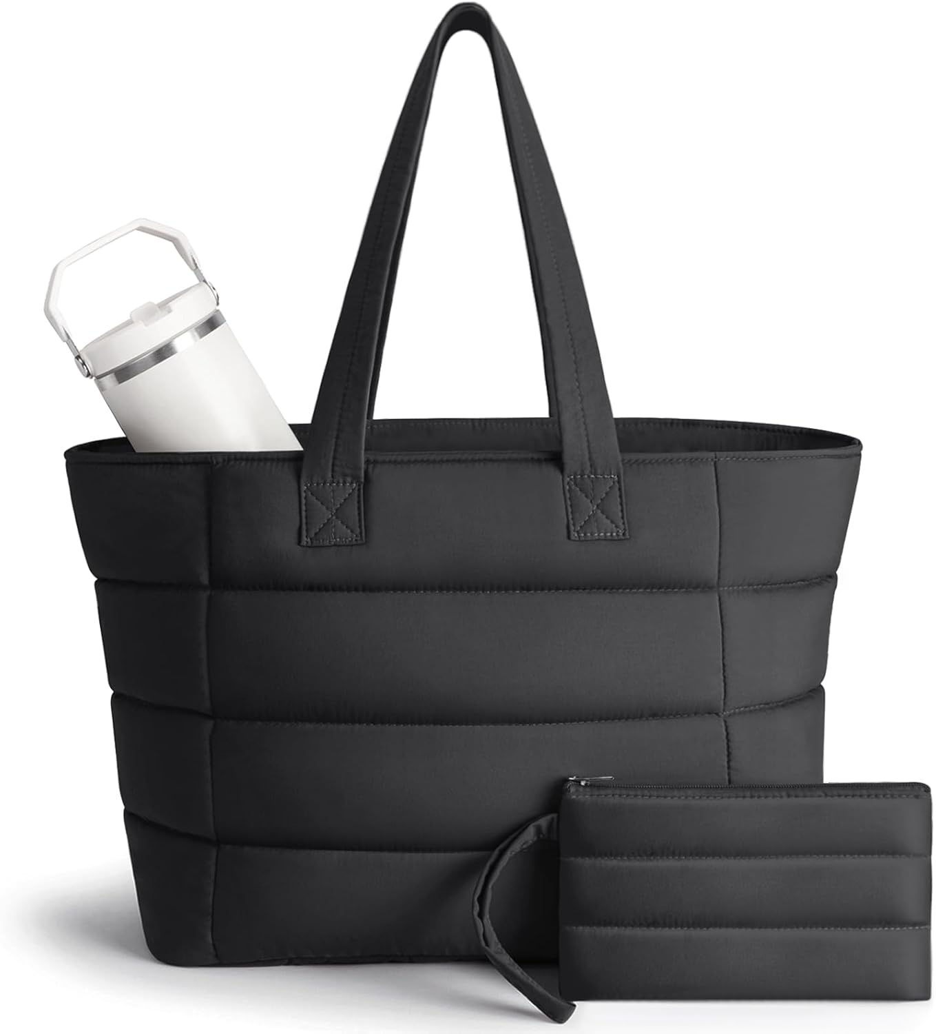 حقيبة يد نسائية منفوخة، حقيبة  - مراجعة Women Bags Work وسعره