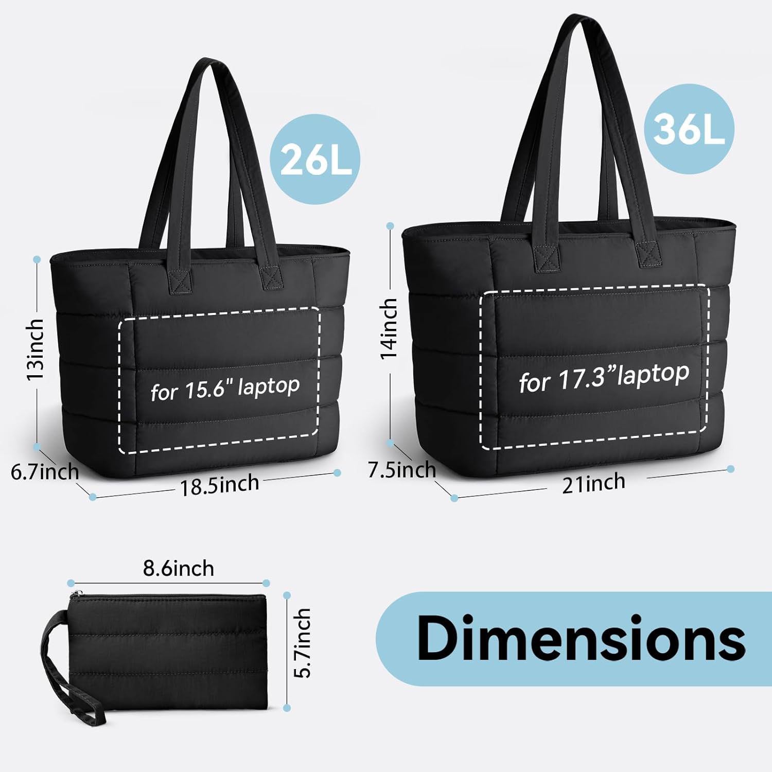 حقيبة يد نسائية منفوخة، حقيبة  - مراجعة Women Bags Work وسعره