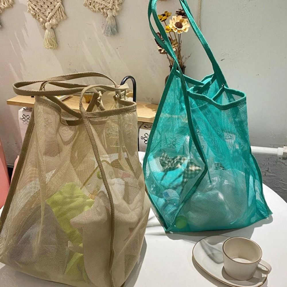حقيبة شاطئ شبكية خفيفة الوزن،  - مراجعة Women Bags Dkny وسعره