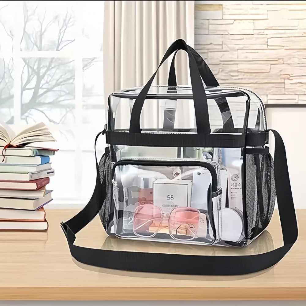 حقيبة حمل شفافة متينة من البلا - مراجعة Women Bags Work وسعره