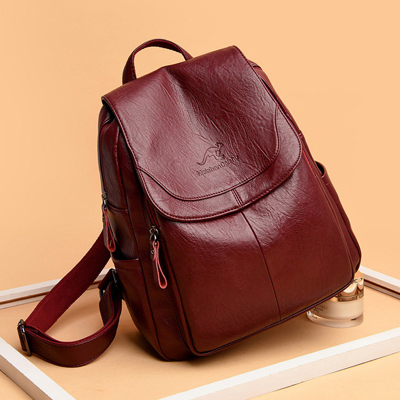 حقيبة ظهر نسائية من الجلد النا - مراجعة Mini Backpack Women وسعره