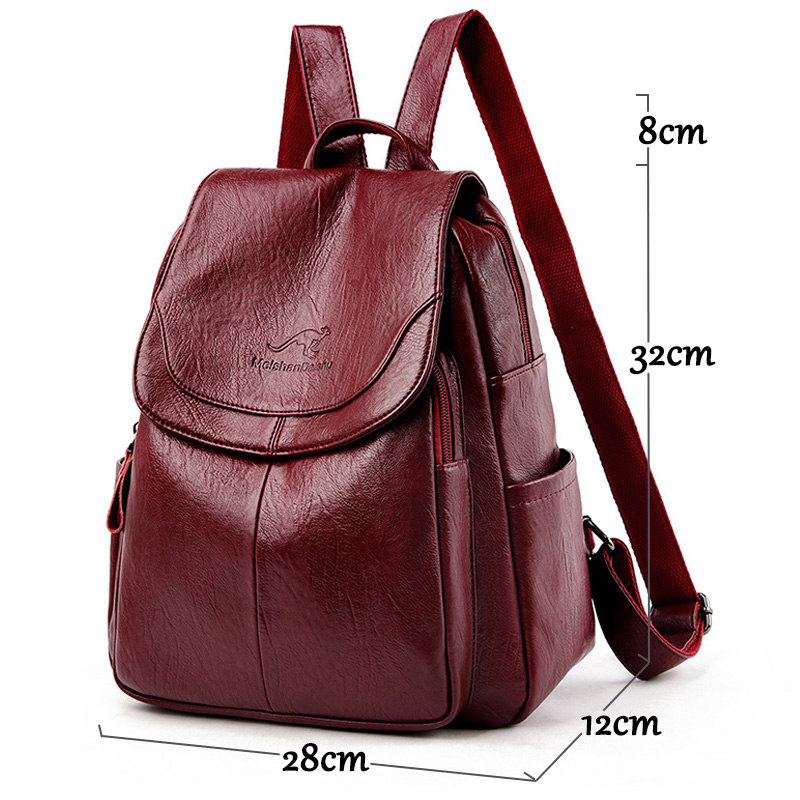 حقيبة ظهر نسائية من الجلد النا - مراجعة Mini Backpack Women وسعره