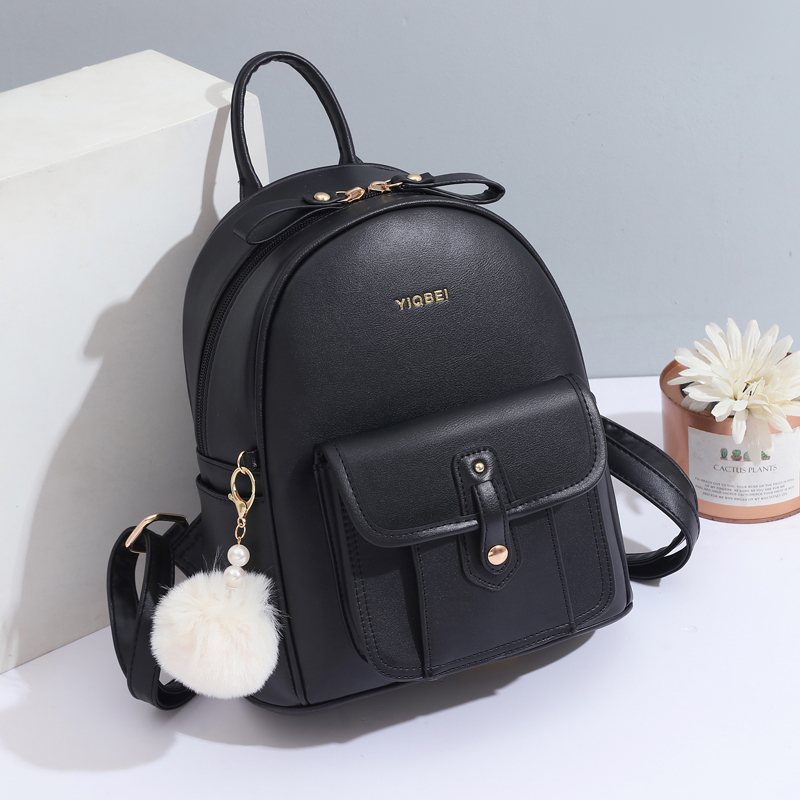 حقيبة ظهر أنيقة بنسيج أحادي ال - مراجعة Mini Backpack Women وسعره