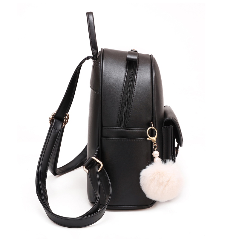 حقيبة ظهر أنيقة بنسيج أحادي ال - مراجعة Mini Backpack Women وسعره