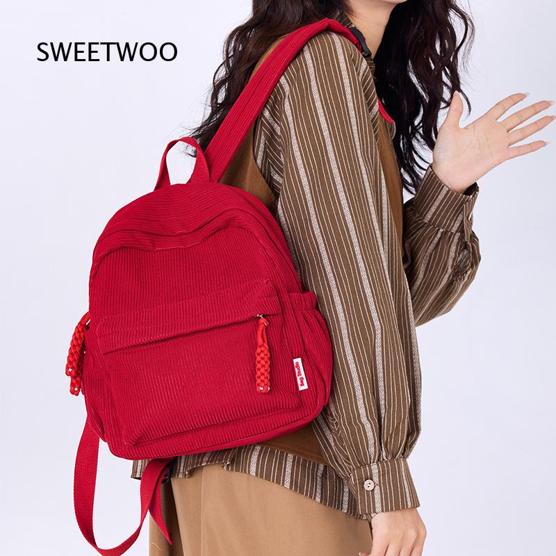 حقيبة ظهر صغيرة من القماش المخ - مراجعة Mini Backpack Women وسعره