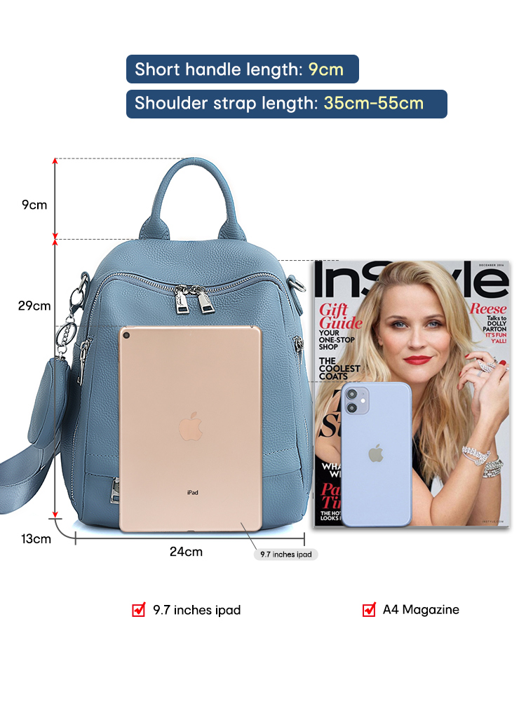 حقيبة ظهر نسائية من الجلد الطب - مراجعة Mini Backpack Women وسعره