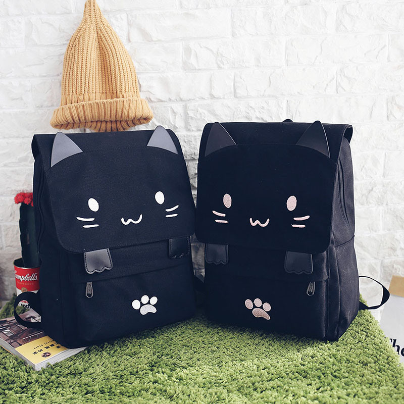 حقيبة ظهر برسوم كرتونية ثلاثية - مراجعة Mini Backpack Women وسعره