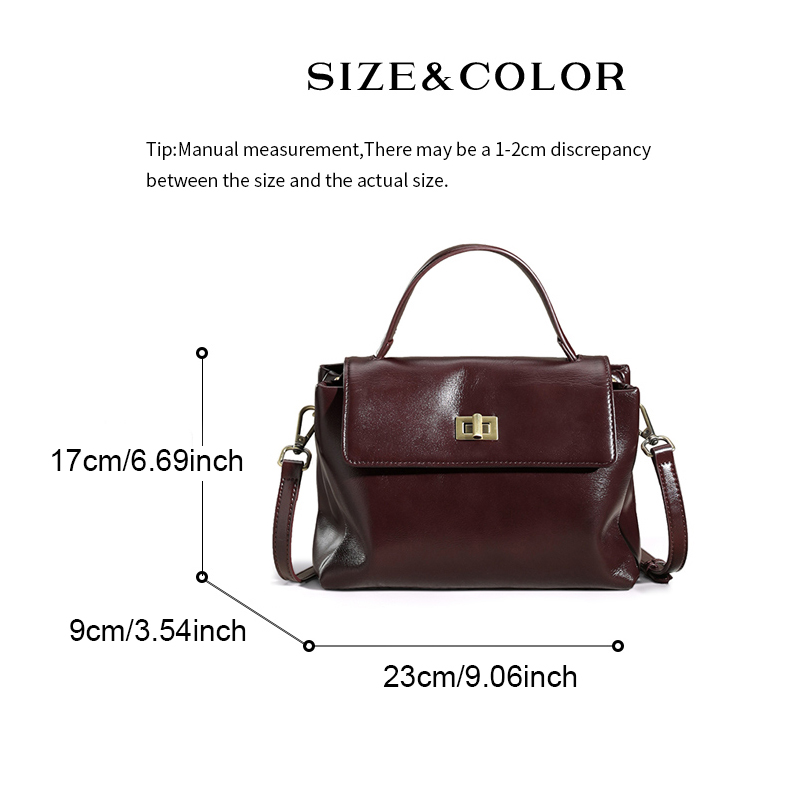 حقيبة كتف نسائية من الجلد الطب - مراجعة Women Bags Zara وسعره