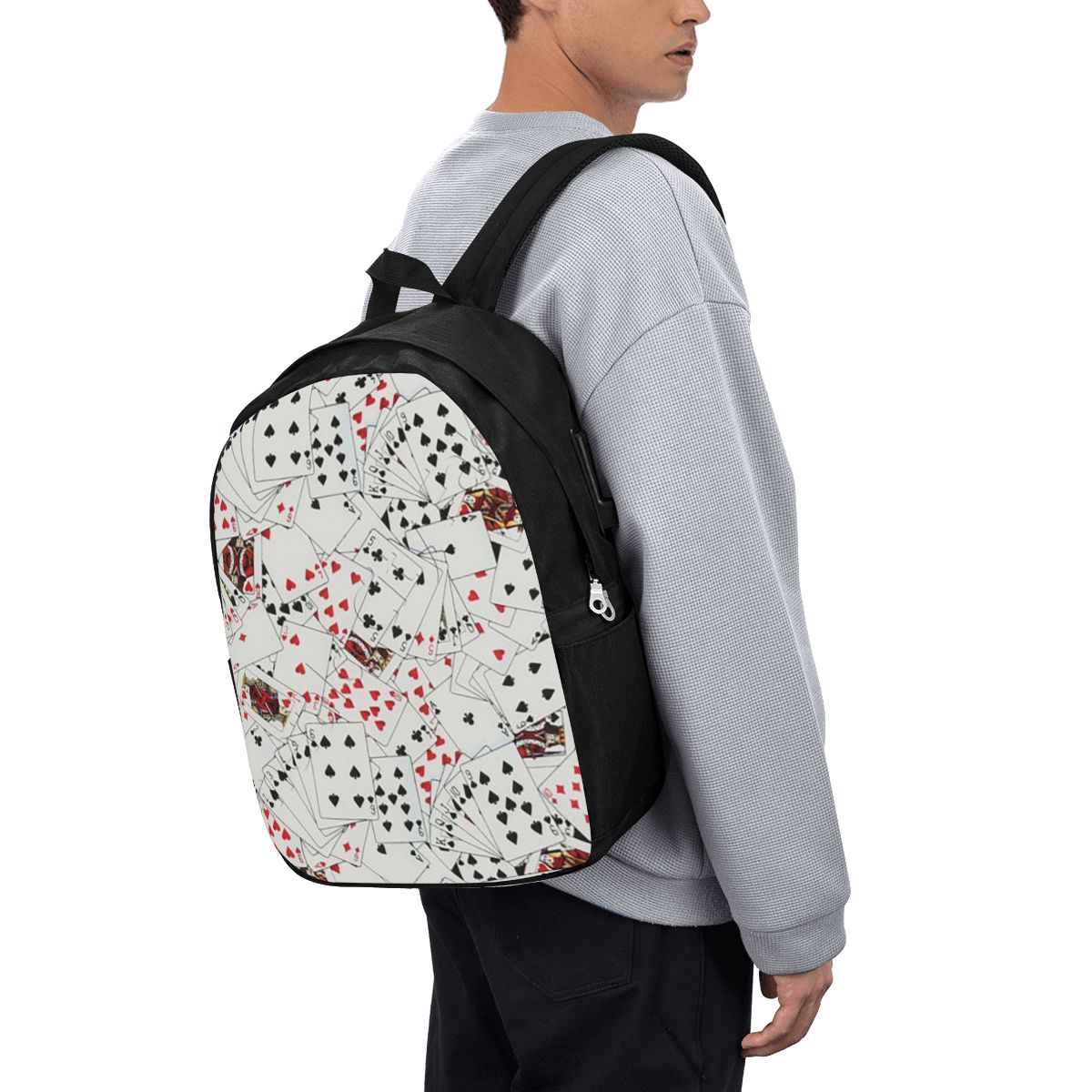 حقيبة ظهر مطبوعة بتصميم أوراق  - مراجعة Women'S Bag وسعره