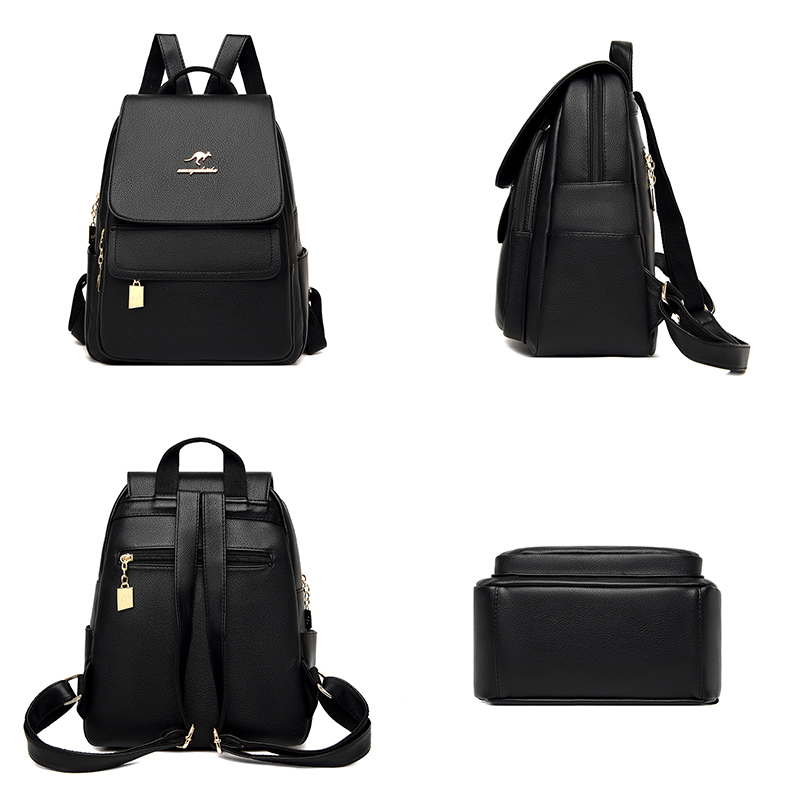 حقيبة ظهر جلدية عالية الجودة ل - مراجعة Mini Backpack Women وسعره