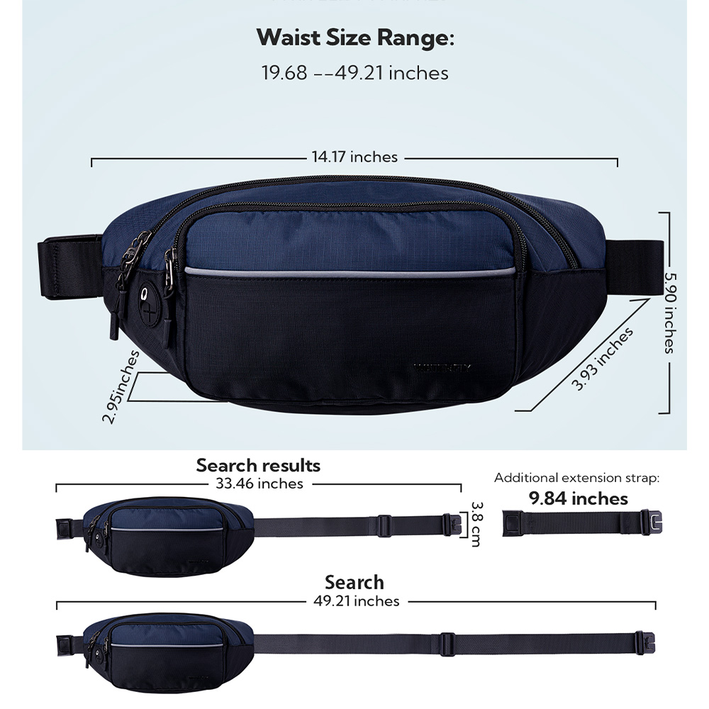 حقيبة خصر WATERFLY Fanny Pack، - مراجعة Women Bags Deals وسعره