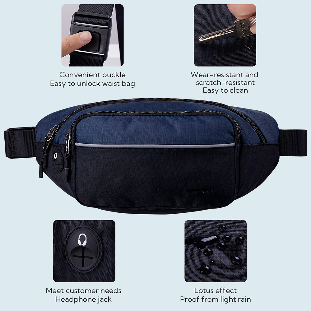 حقيبة خصر WATERFLY Fanny Pack، - مراجعة Women Bags Deals وسعره