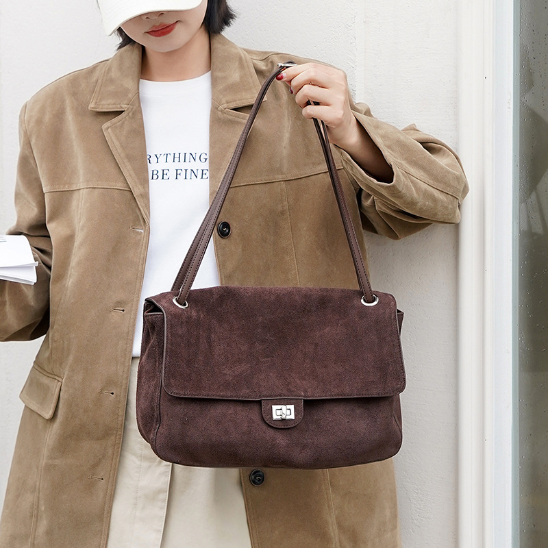 حقيبة كتف نسائية من الجلد السو - مراجعة Women Bags Work وسعره