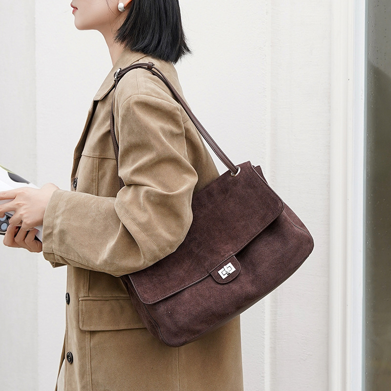 حقيبة كتف نسائية من الجلد السو - مراجعة Women Bags Work وسعره